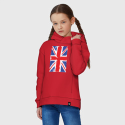 Детское худи Oversize хлопок Британский флаг - фото 2