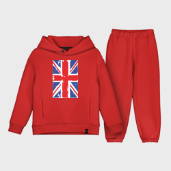 Детский костюм хлопок Oversize Британский флаг