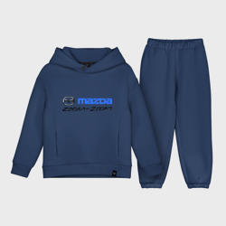 Детский костюм хлопок Oversize Мazda zoom-zoom