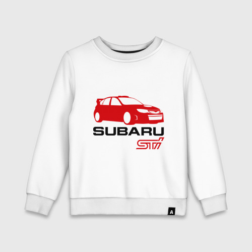 Детский свитшот хлопок Subaru sti (2)