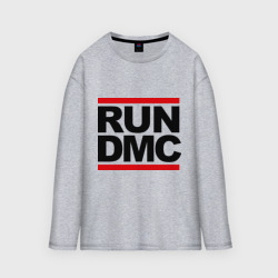 Мужской лонгслив oversize хлопок Run DMC