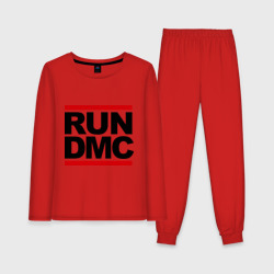 Женская пижама с лонгсливом хлопок Run DMC