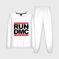 Женская пижама с лонгсливом хлопок Run DMC