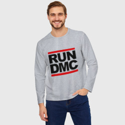 Мужской лонгслив oversize хлопок Run DMC - фото 2