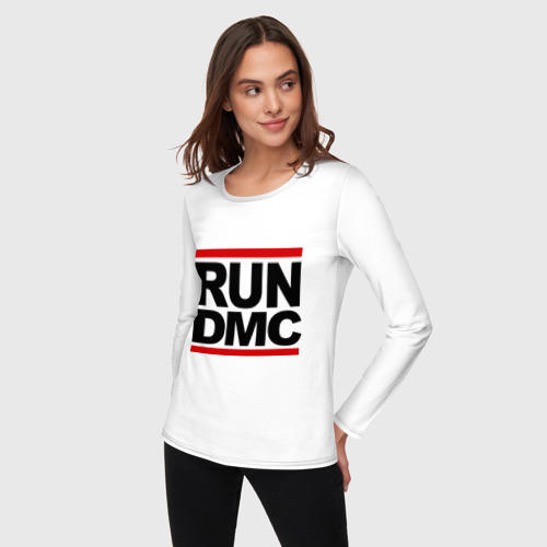 Женский лонгслив хлопок Run DMC - фото 3