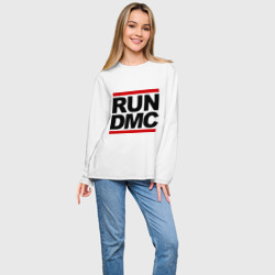 Женский лонгслив oversize хлопок Run DMC - фото 2