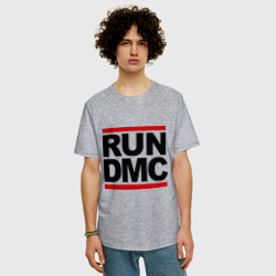 Мужская футболка хлопок Oversize Run DMC - фото 2