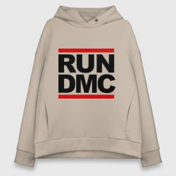 Женское худи Oversize хлопок Run DMC