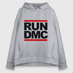 Женское худи Oversize хлопок Run DMC