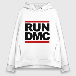 Женское худи Oversize хлопок Run DMC
