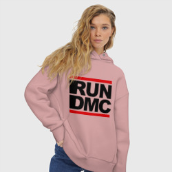 Женское худи Oversize хлопок Run DMC - фото 2