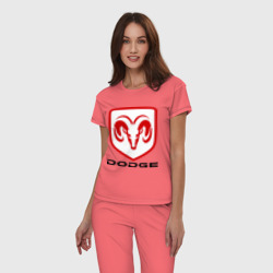 Женская пижама хлопок Dodge - фото 2