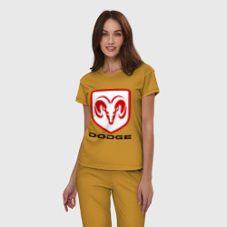 Женская пижама хлопок Dodge - фото 2