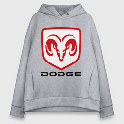 Женское худи Oversize хлопок Dodge