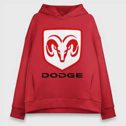 Женское худи Oversize хлопок Dodge