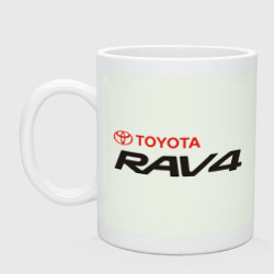 Кружка керамическая Toyota Rav4