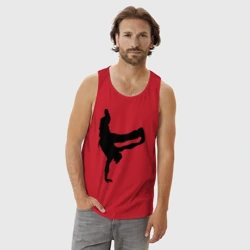 Мужская майка хлопок Брэйк дансер - фото 2