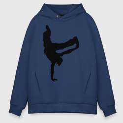 Мужское худи Oversize хлопок Брэйк дансер