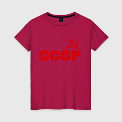 Женская футболка хлопок СССР 1
