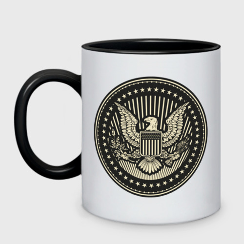 Кружка двухцветная USA Eagle Фото 01 Кружка двухцветная USA Eagle Фото 01