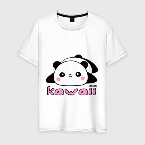 Мужская футболка хлопок Kawaii Panda (Кавай Панда)