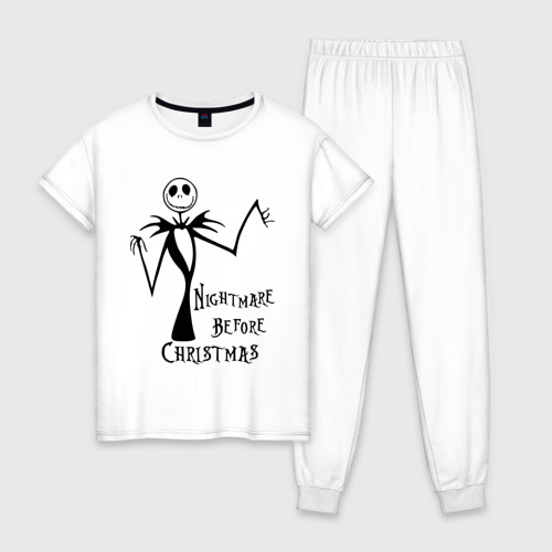 Женская пижама хлопок Nightmare before christmas (3)