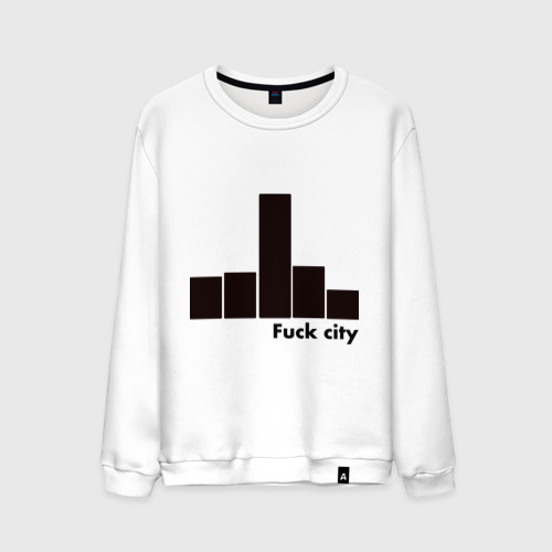 Мужской свитшот хлопок Fuck city