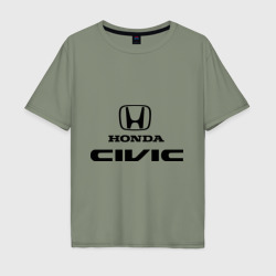 Мужская футболка хлопок Oversize Civic