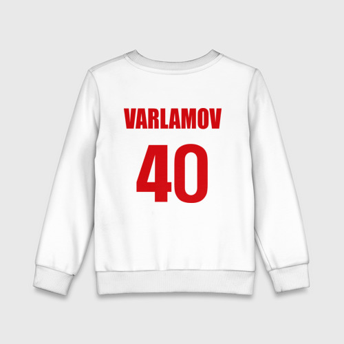 Детский свитшот хлопок Washington Capitals-Varlamov 40 - фото 2