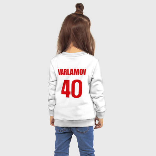 Детский свитшот хлопок Washington Capitals-Varlamov 40 - фото 4