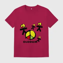 Мужская футболка хлопок Olodum peace little men