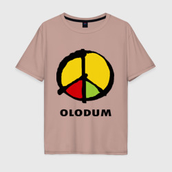 Мужская футболка хлопок Oversize Olodum