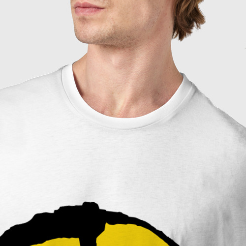 Мужская футболка хлопок Olodum, цвет белый - фото 6