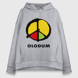 Женское худи Oversize хлопок Olodum