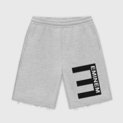 Мужские трикотажные шорты футер хлопок Eminem2
