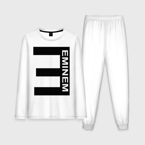 Мужская пижама с лонгсливом хлопок Eminem2