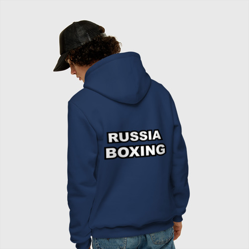 Мужская толстовка хлопок Russia boxing - фото 4