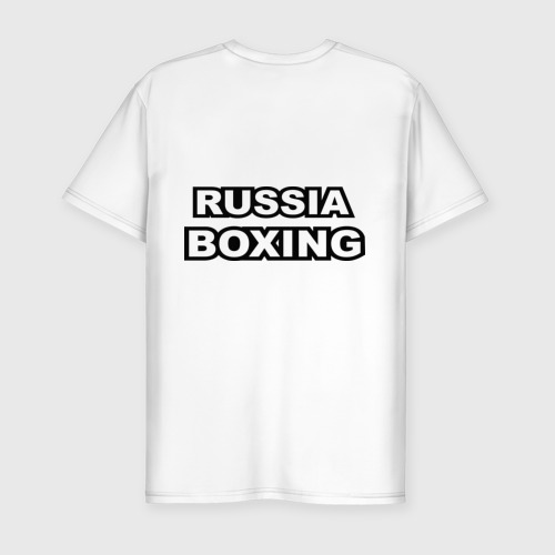 Мужская футболка хлопок Slim Russia boxing - фото 2