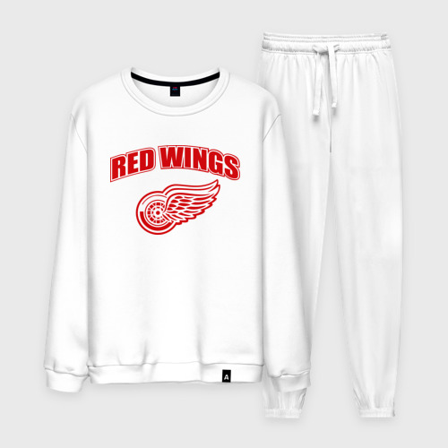 Мужской костюм хлопок Detroit Red Wings 2, цвет белый