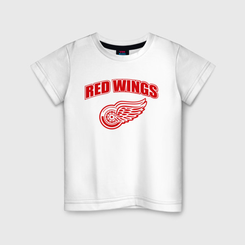 Детская футболка хлопок Detroit Red Wings 2