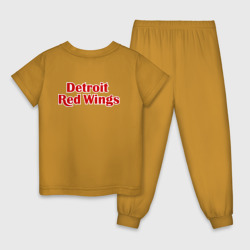 Детская пижама хлопок Detroit Red Wings 2