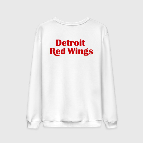 Мужской свитшот хлопок Detroit Red Wings 2, цвет белый - фото 2