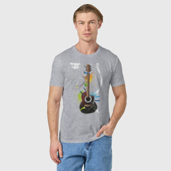 Мужская футболка хлопок Гитара 2 - фото 2