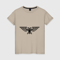 Женская футболка хлопок Имперский орёл