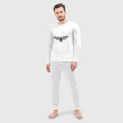 Мужская пижама с лонгсливом хлопок Имперский орёл - фото 2