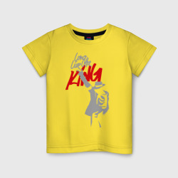Детская футболка хлопок Майкл Джексон - Long live the King