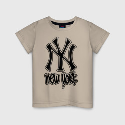 Детская футболка хлопок New York Нью Йорк