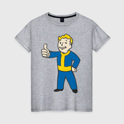 Женская футболка хлопок Мальчик из Fallout