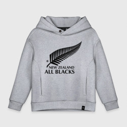 Детское худи Oversize хлопок All blacks