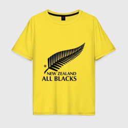 Мужская футболка хлопок Oversize All blacks